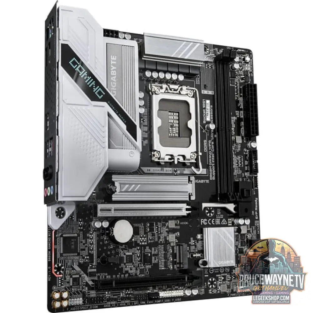 GIGABYTE B860M GAMING WIFI6, carte mère - GIGABYTE - vue 2