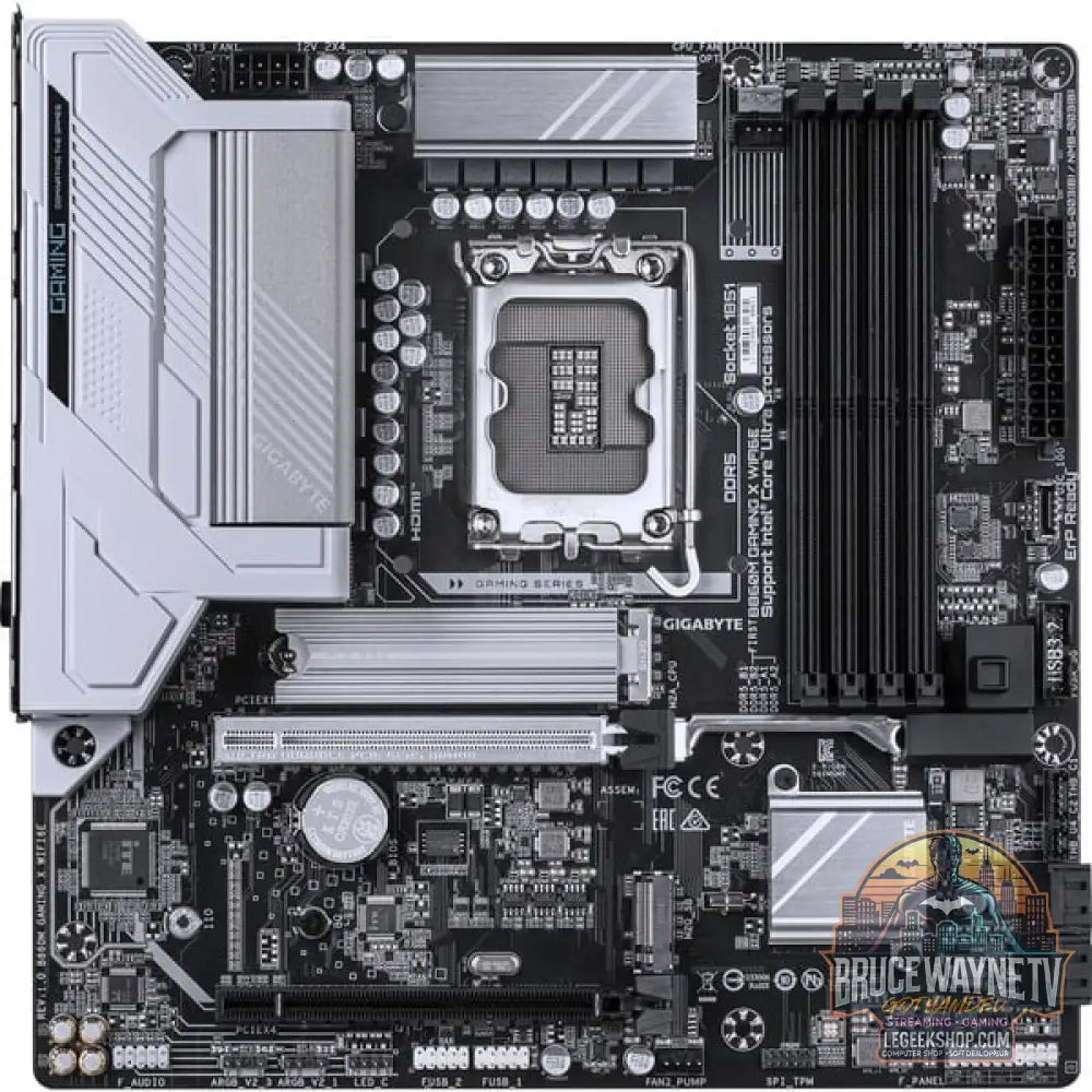 GIGABYTE B860M GAMING X WIFI6E, carte mère - GIGABYTE - vue 3