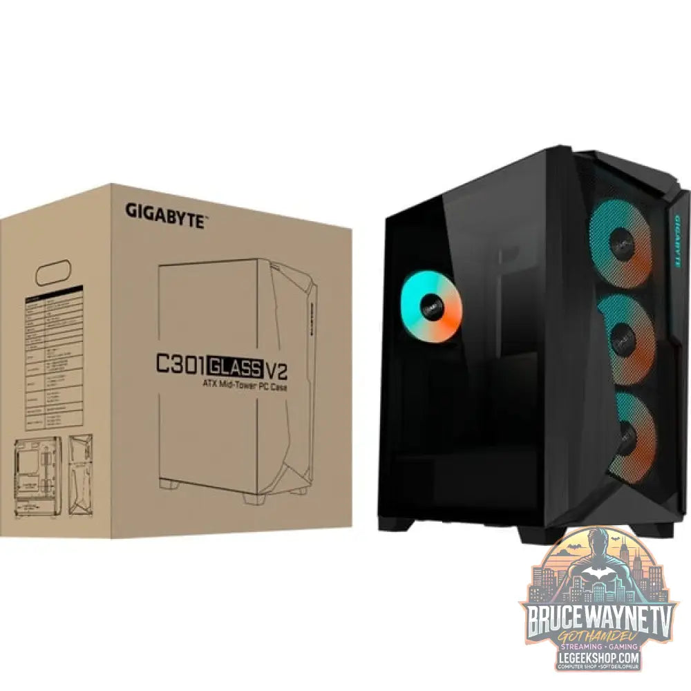 GIGABYTE C301 G V2, Tower-Gehäuse - GIGABYTE - vue 8