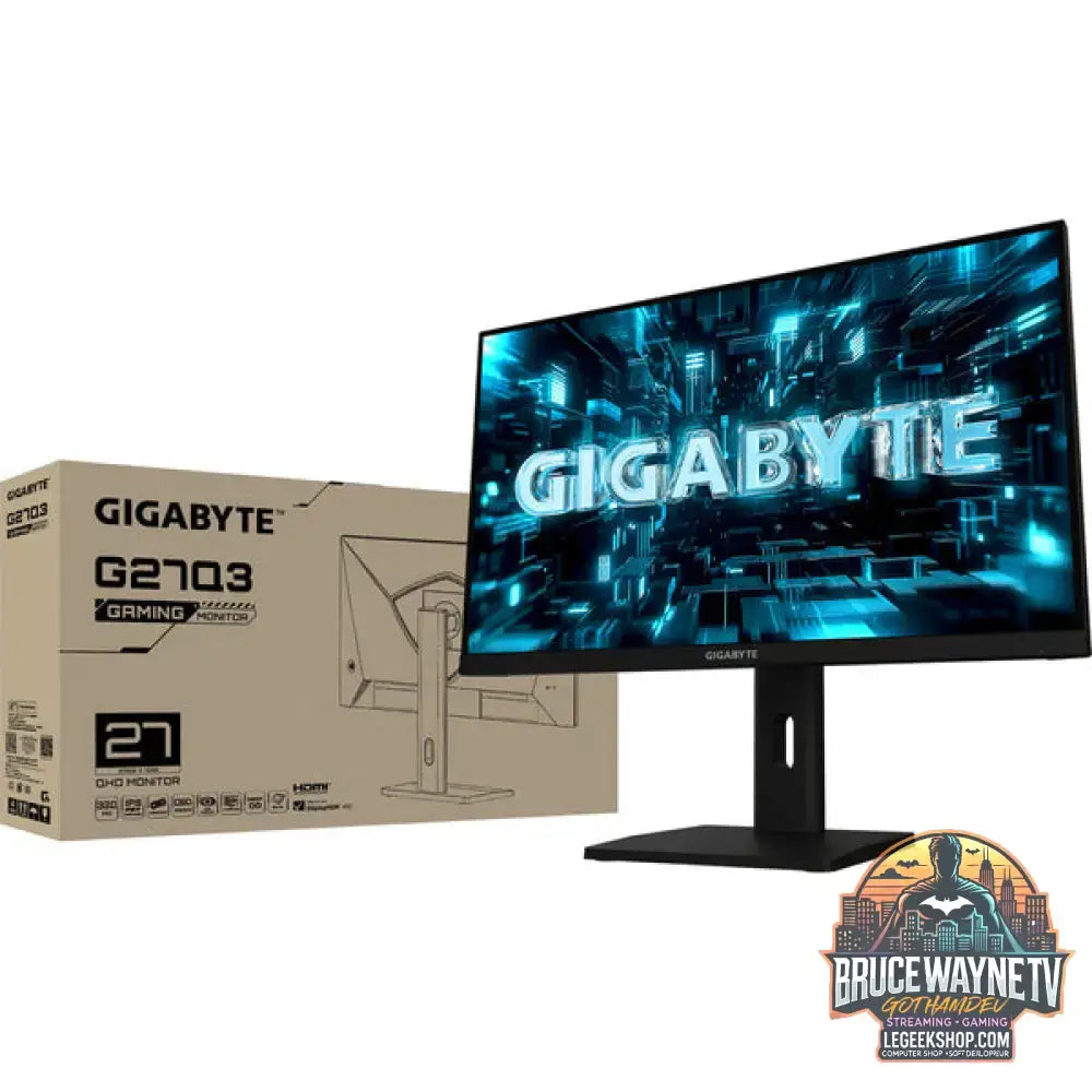 GIGABYTE G27Q3 27" QHD/WQHD IPS 320 Hz - GIGABYTE - vue 8