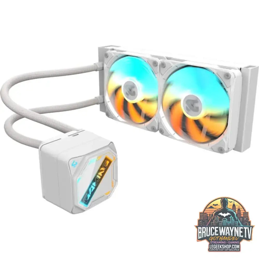 GIGABYTE GAMING 240 ICE, Wasserkühlung weiß - GIGABYTE - vue 2