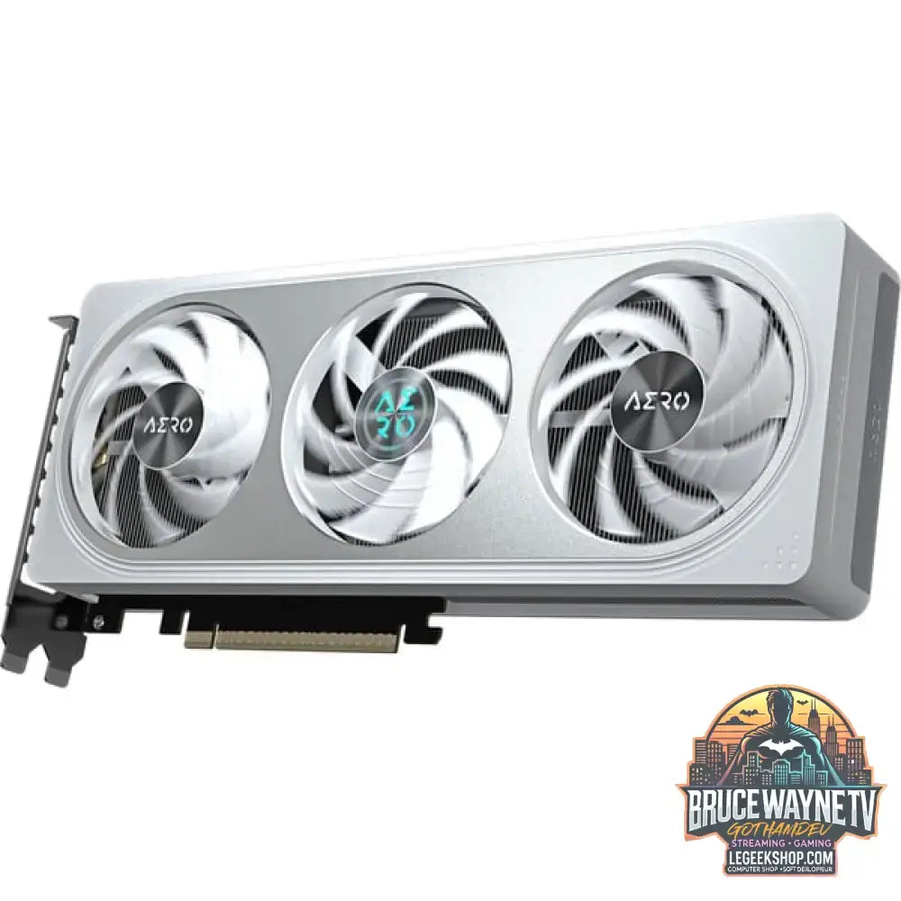GIGABYTE GeForce RTX 5060 AERO OC 8G, carte graphique DLSS 4, 3x DisplayPort, 1x HDMI 2.1 - GIGABYTE - vue 6