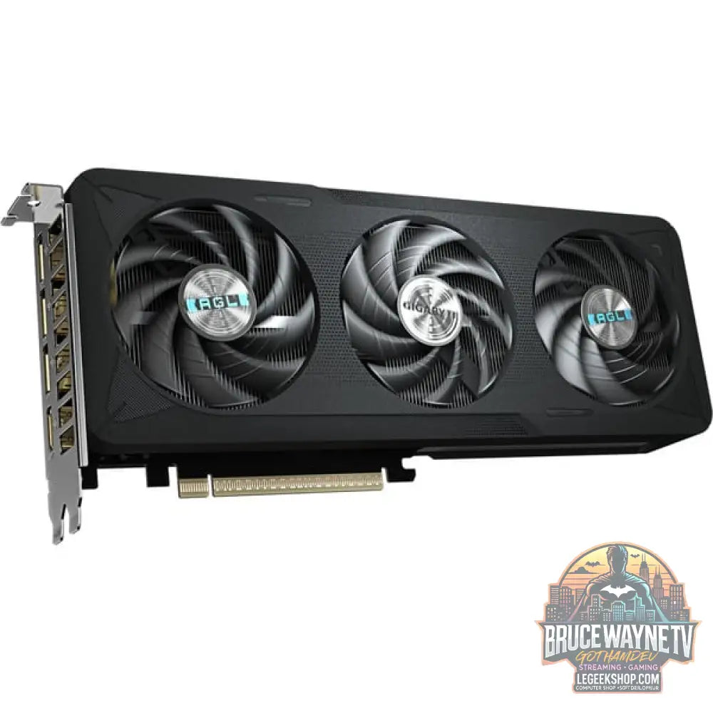 GIGABYTE GeForce RTX 5060 Ti EAGLE MAX OC 8G, carte graphique DLSS 4, 3x DisplayPort, 1x HDMI 2.1 - GIGABYTE - vue 3