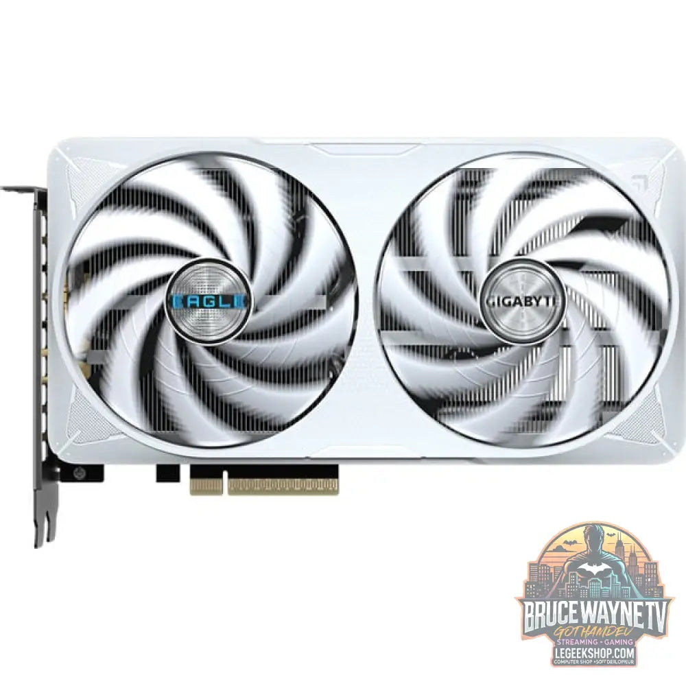 GIGABYTE GeForce RTX 5060 Ti EAGLE OC ICE 8G, carte graphique DLSS 4, 3x DisplayPort, 1x HDMI 2.1 - GIGABYTE - vue 2