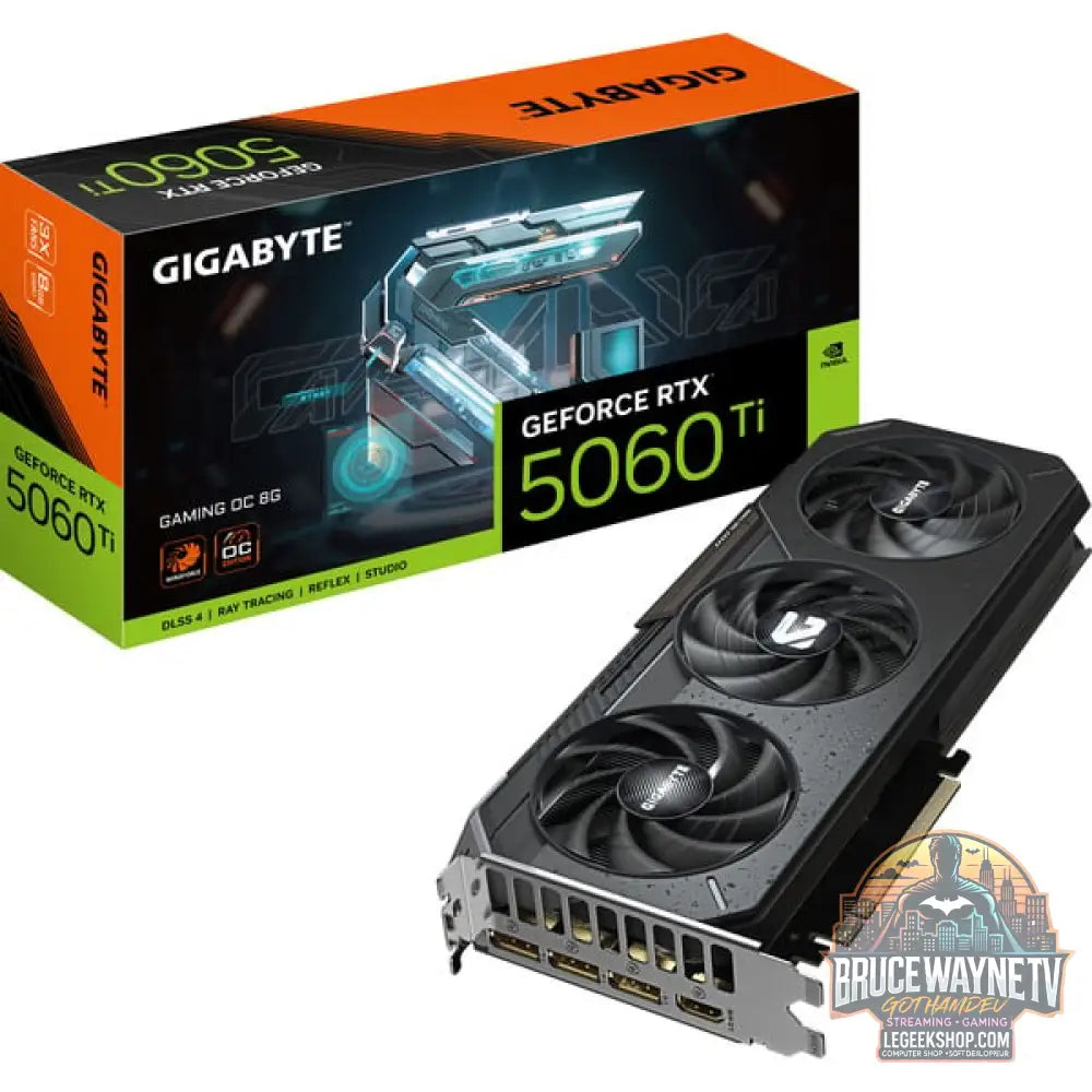 GIGABYTE GeForce RTX 5060 Ti GAMING OC 8GB, carte graphique DLSS 4, 3x DisplayPort, 1x HDMI 2.1 - GIGABYTE - vue 11
