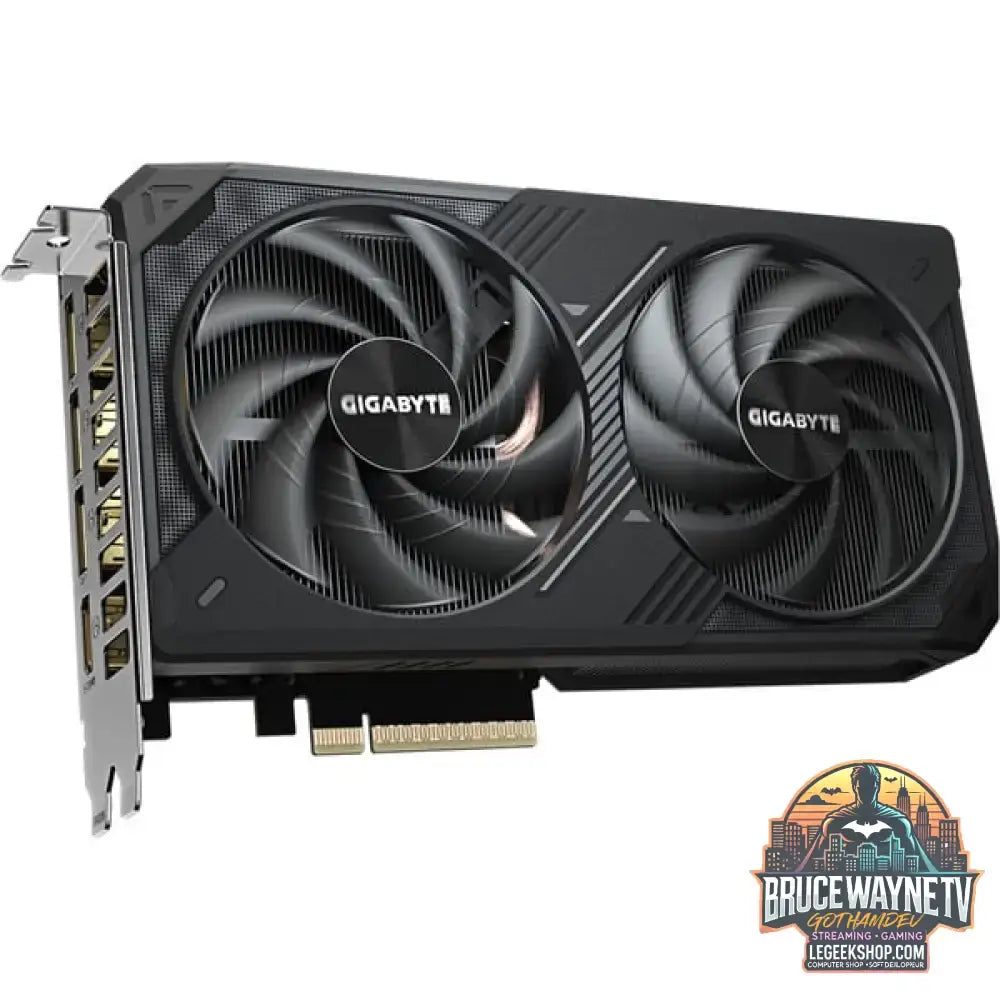GIGABYTE GeForce RTX 5060 Ti WINDFORCE 8G, carte graphique DLSS 4, 3x DisplayPort, 1x HDMI 2.1 - GIGABYTE - vue 4
