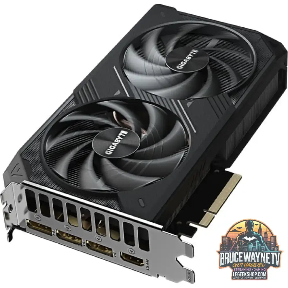 GIGABYTE GeForce RTX 5060 Ti WINDFORCE 8G, carte graphique DLSS 4, 3x DisplayPort, 1x HDMI 2.1 - GIGABYTE - vue 6
