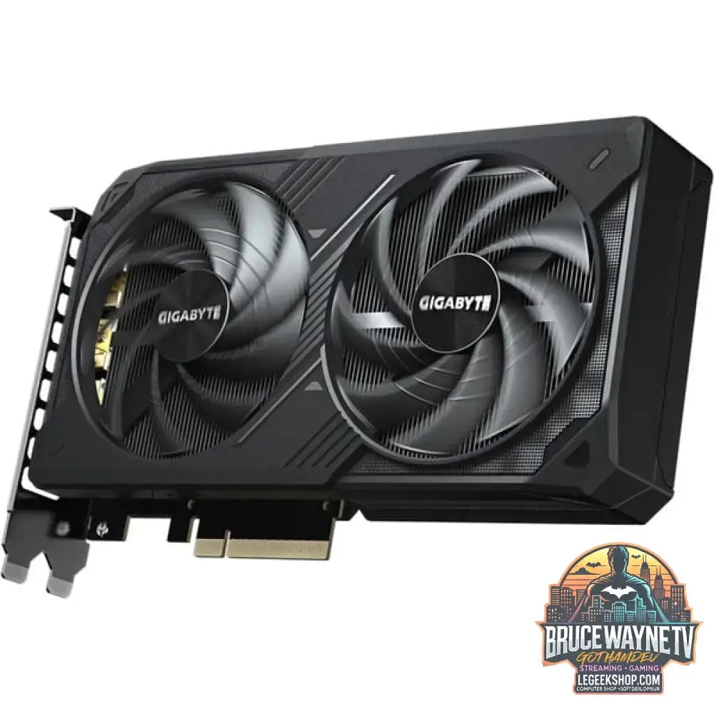 GIGABYTE GeForce RTX 5060 Ti WINDFORCE OC 8G, carte graphique DLSS 4, 3x DisplayPort, 1x HDMI 2.1 - GIGABYTE - vue 3
