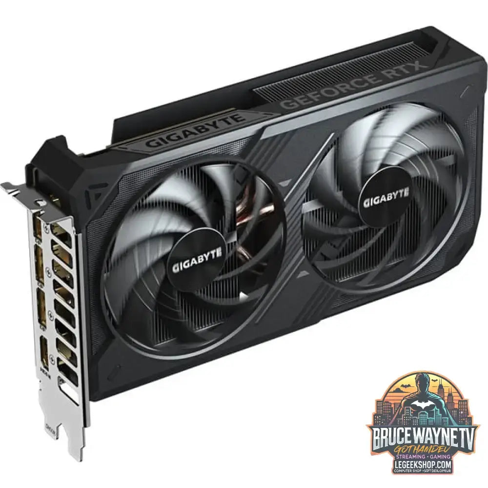 GIGABYTE GeForce RTX 5060 Ti WINDFORCE OC 8G, carte graphique DLSS 4, 3x DisplayPort, 1x HDMI 2.1 - GIGABYTE - vue 5