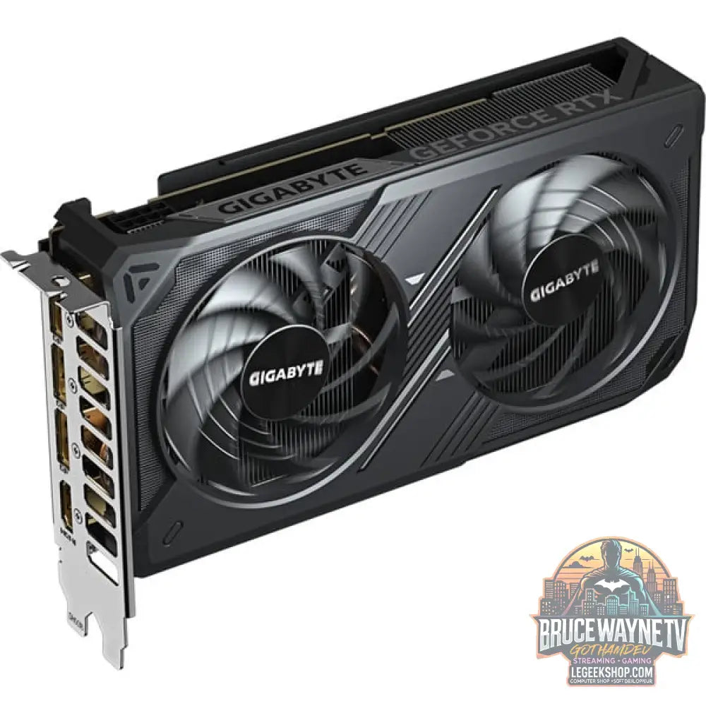 GIGABYTE GeForce RTX 5060 WINDFORCE MAX OC 8G, carte graphique DLSS 4, 3x DisplayPort, 1x HDMI 2.1 - GIGABYTE - vue 4