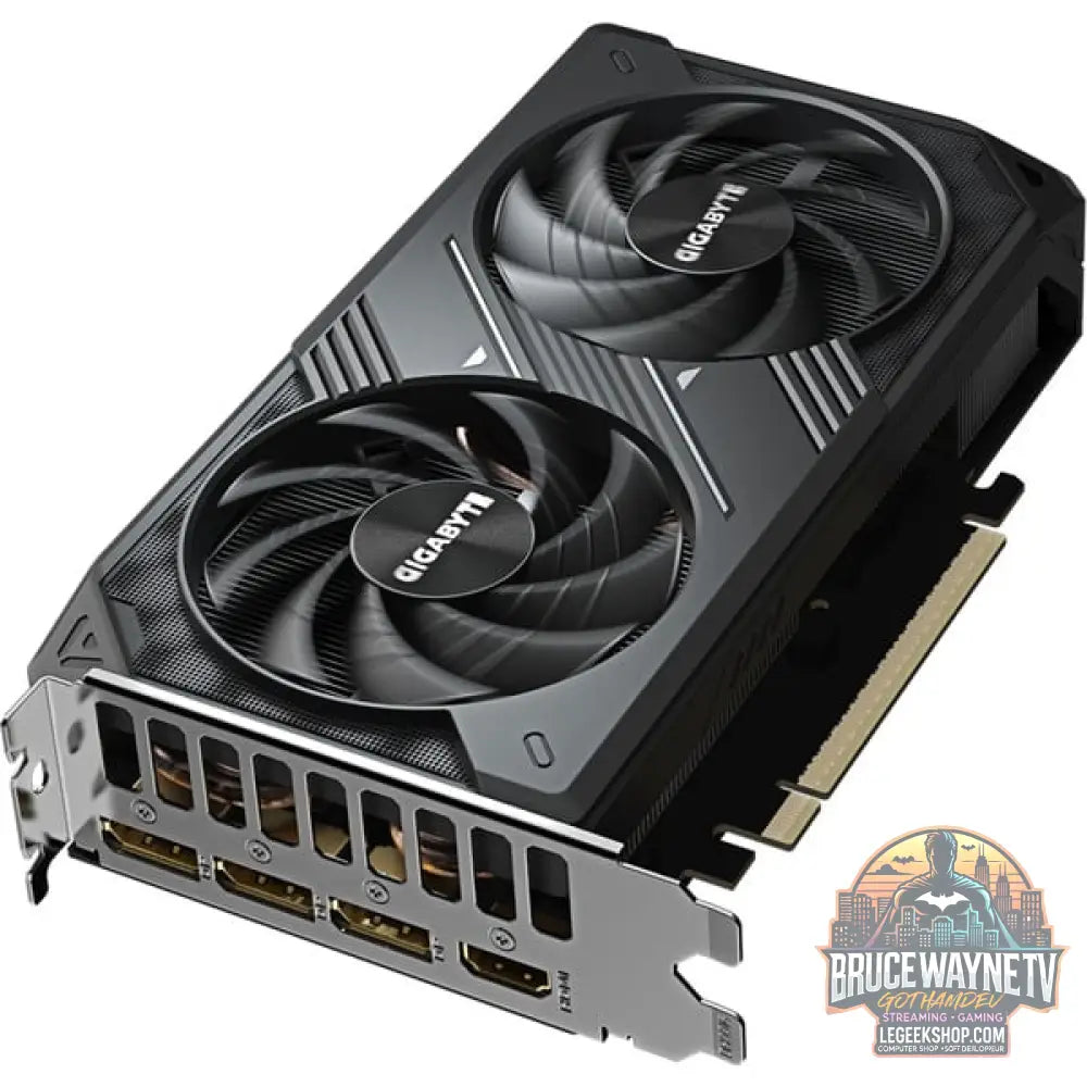 GIGABYTE GeForce RTX 5060 WINDFORCE MAX OC 8G, carte graphique DLSS 4, 3x DisplayPort, 1x HDMI 2.1 - GIGABYTE - vue 5