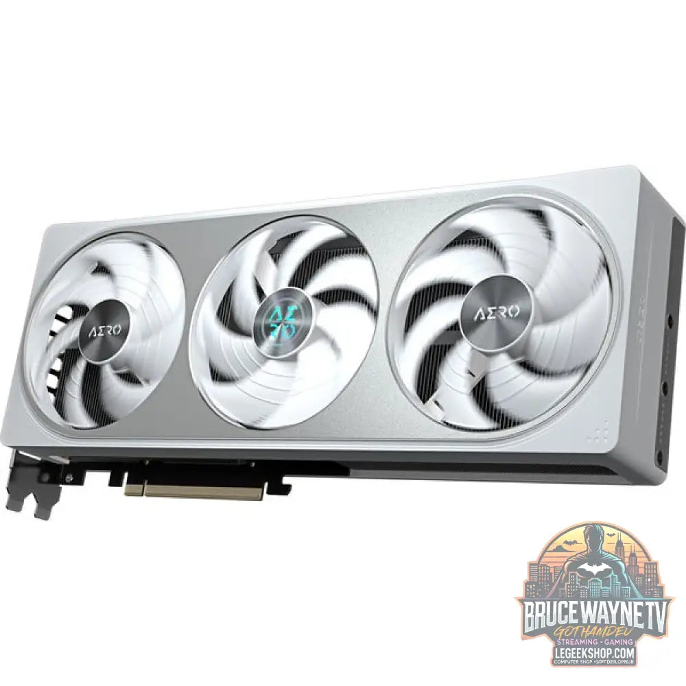 GIGABYTE GeForce RTX 5070 AERO OC, carte graphique DLSS 4, 3x DisplayPort, 1x HDMI 2.1 - GIGABYTE - vue 4