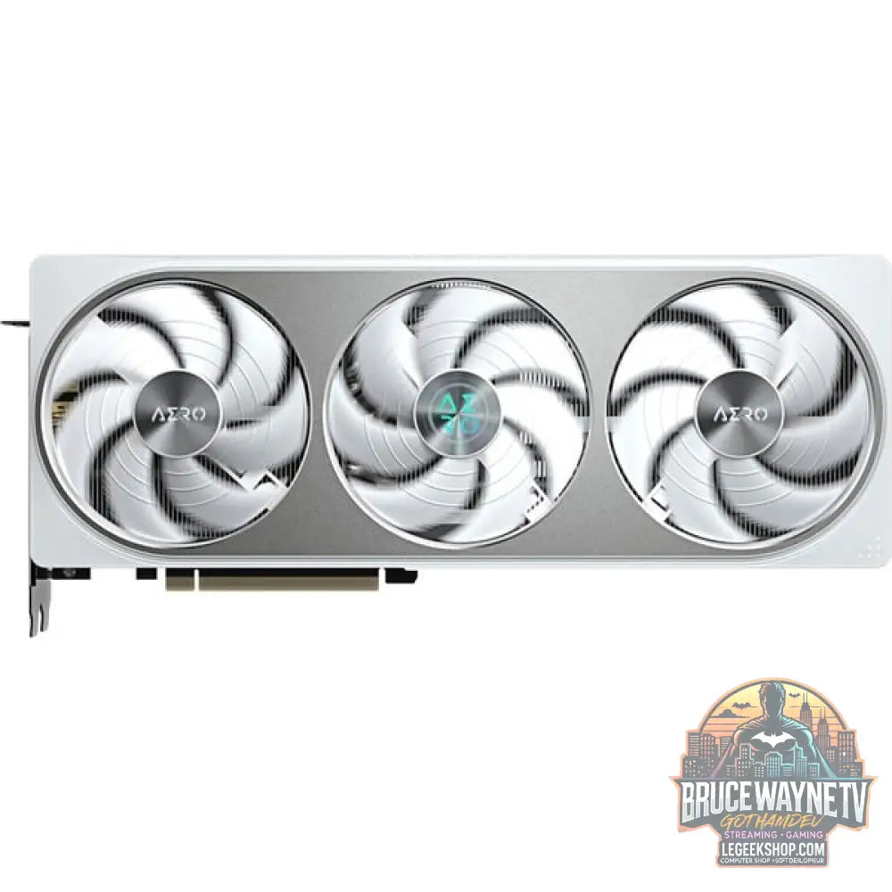 GIGABYTE GeForce RTX 5070 AERO OC, carte graphique DLSS 4, 3x DisplayPort, 1x HDMI 2.1 - GIGABYTE - vue 2