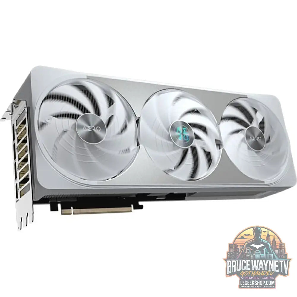 GIGABYTE GeForce RTX 5070 Ti AERO OC 16G, carte graphique DLSS 4, 3x DisplayPort, 1x HDMI 2.1 - GIGABYTE - vue 5