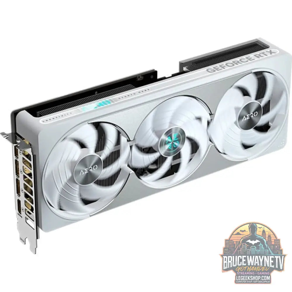 GIGABYTE GeForce RTX 5080 AERO OC SFF 16G, carte graphique DLSS 4, 3x DisplayPort, 1x HDMI 2.1 - GIGABYTE - vue 2
