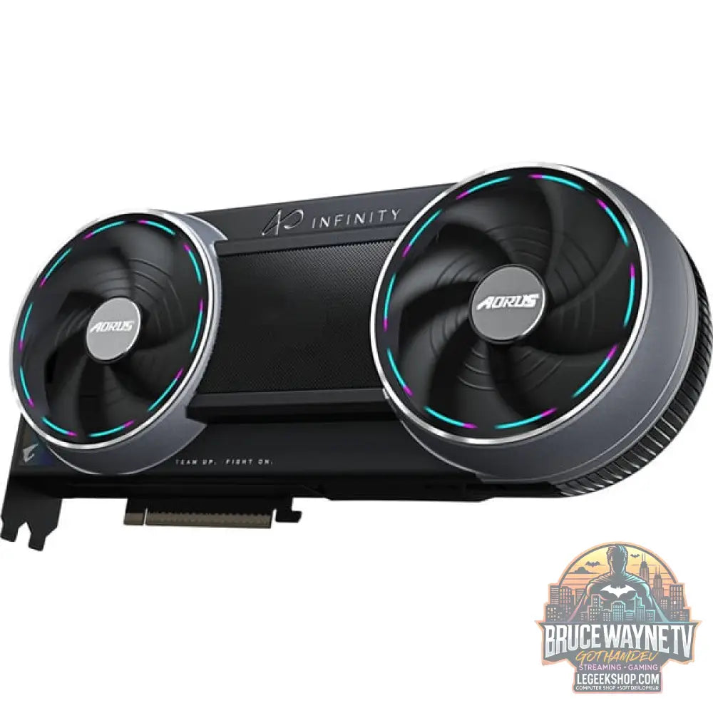 GIGABYTE GeForce RTX 5090 AORUS INFINITY 32G, carte graphique DLSS 4, 3x DisplayPort, 1x HDMI 2.1 - GIGABYTE - vue 4