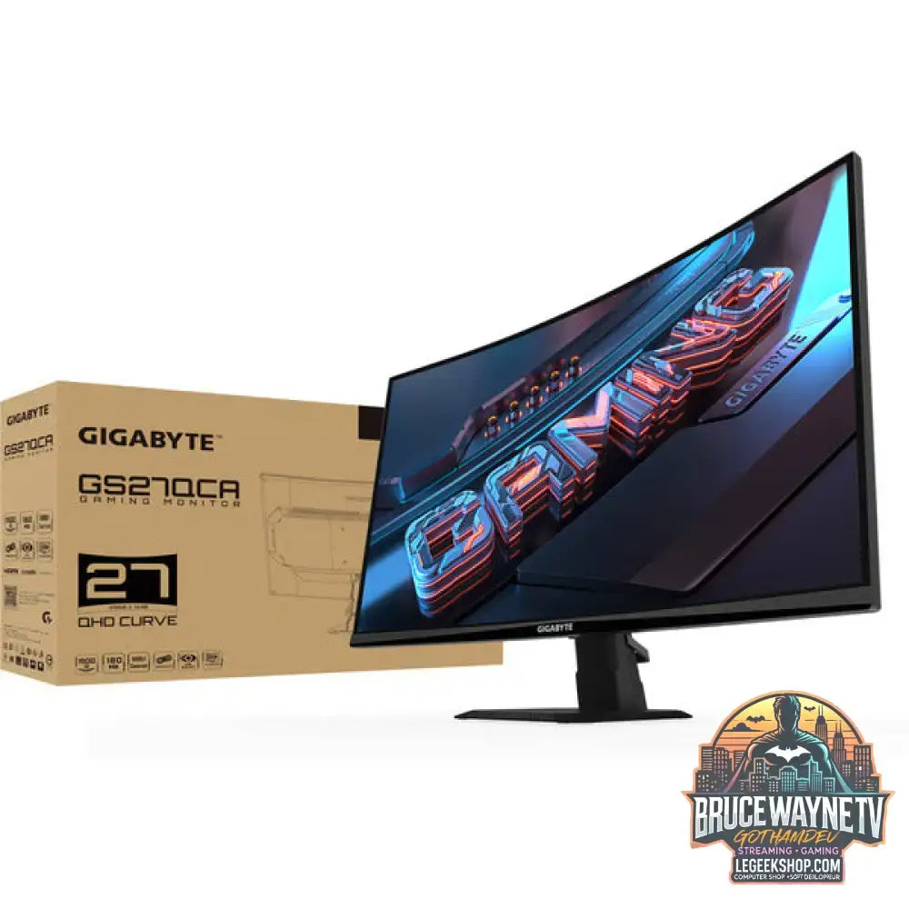 GIGABYTE GS27QCA 27" QHD/WQHD VA 180 Hz - GIGABYTE - vue 8
