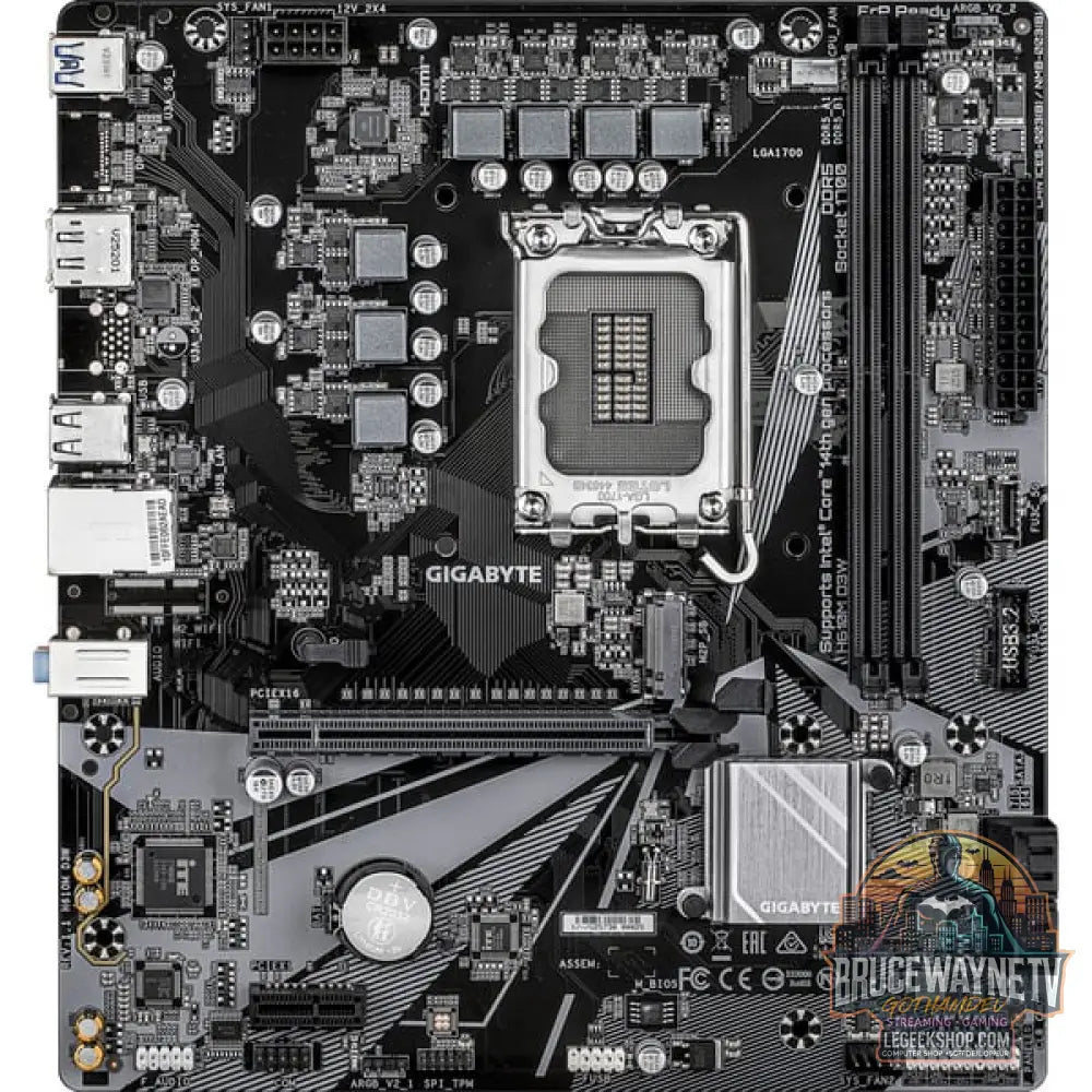 GIGABYTE H610M D3W, carte mère - GIGABYTE - vue 3
