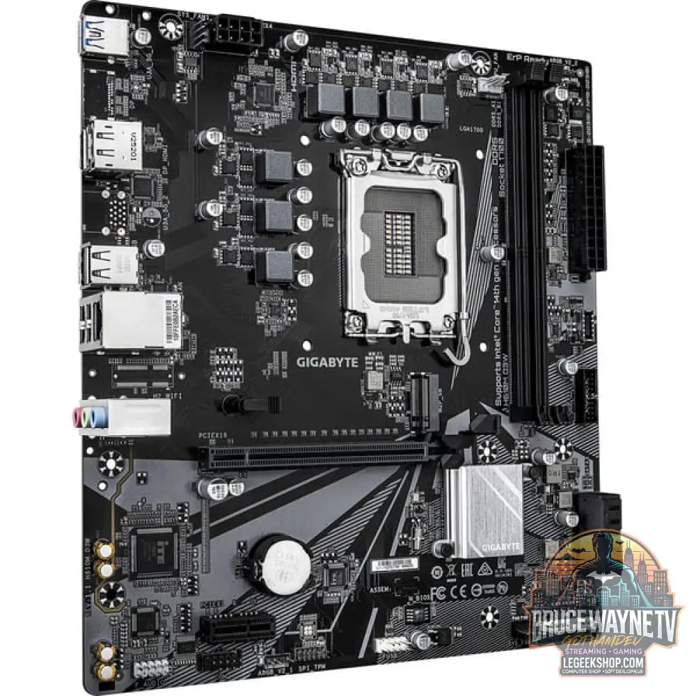 GIGABYTE H610M D3W, carte mère - GIGABYTE - vue 2