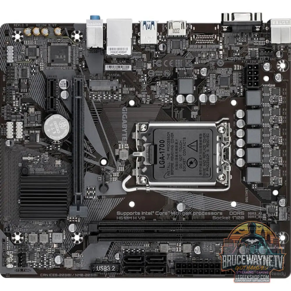GIGABYTE H610M H V2, carte mère - GIGABYTE - vue 2