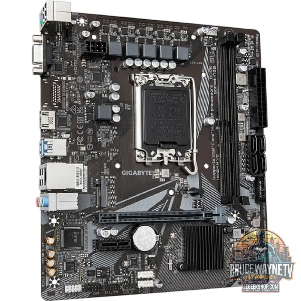 GIGABYTE H610M H V2, carte mère - GIGABYTE - vue 4