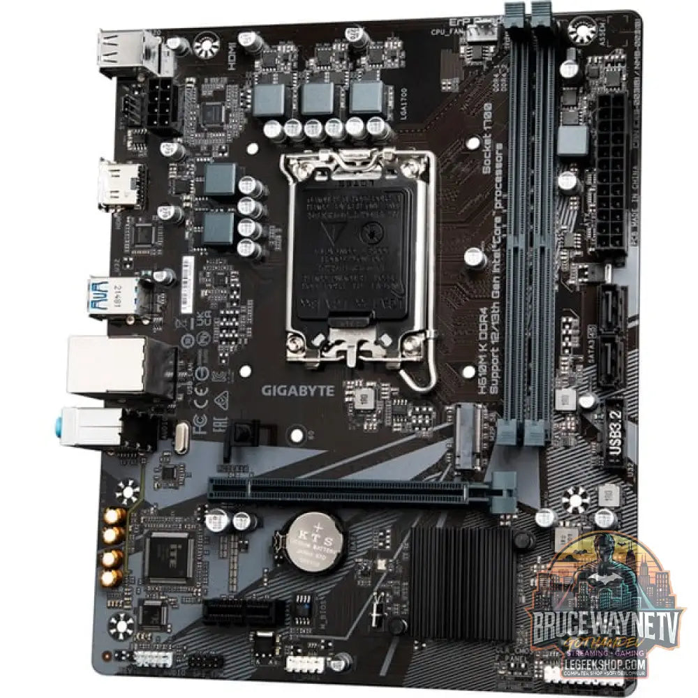 GIGABYTE H610M K DDR4, carte mère - GIGABYTE - vue 4