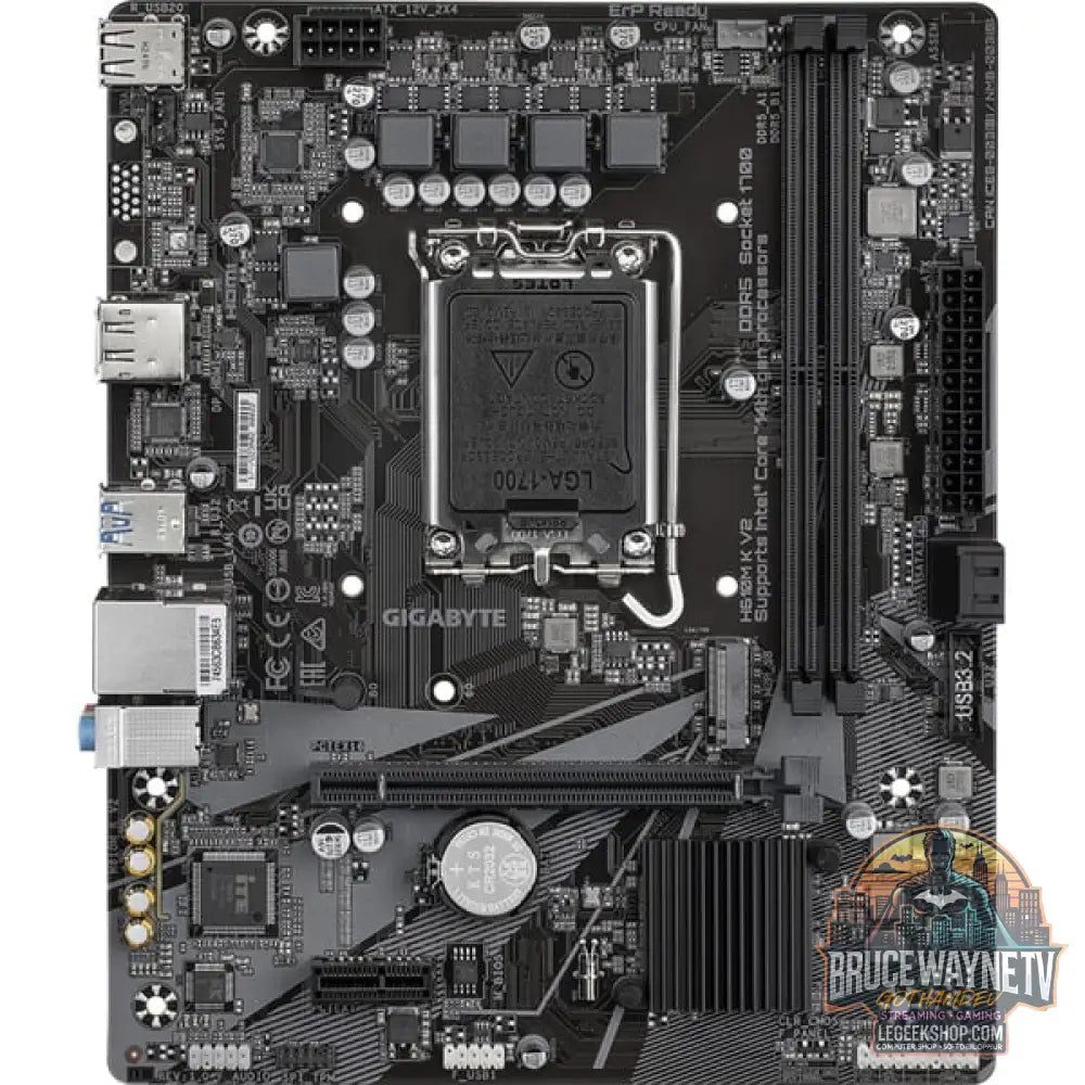 GIGABYTE H610M K V2, carte mère - GIGABYTE - vue 3
