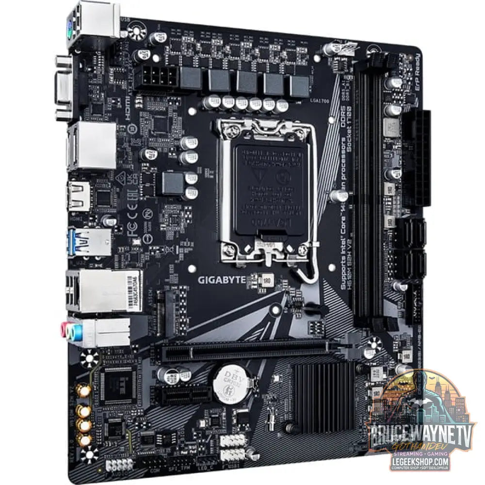 GIGABYTE H610M S2H V2, carte mère - GIGABYTE - vue 4