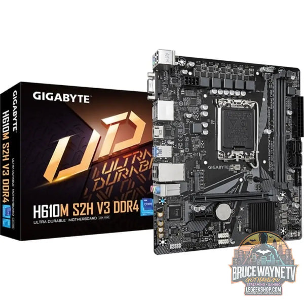 GIGABYTE H610M S2H V3 DDR4, carte mère - GIGABYTE