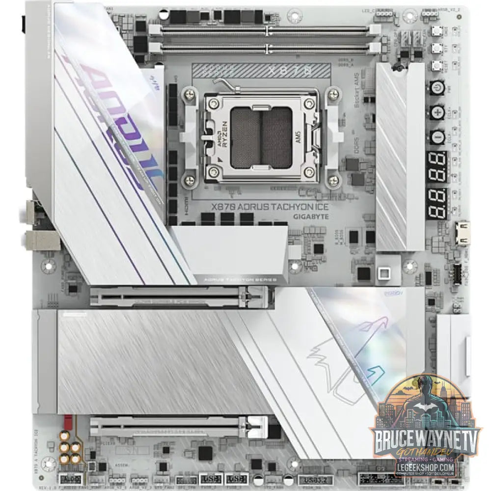 GIGABYTE X870 A TACHYON ICE, carte mère - GIGABYTE - vue 3