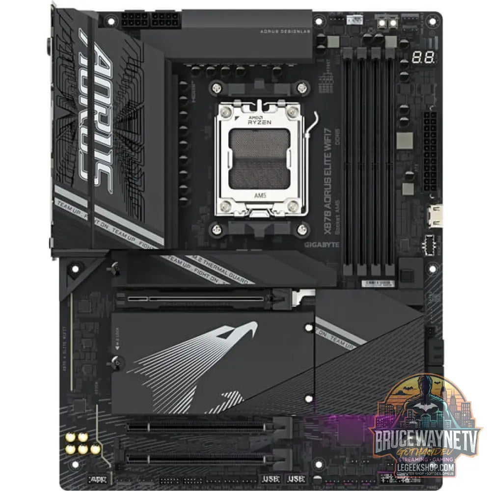 GIGABYTE X870 AORUS ELITE WIFI7, carte mère - GIGABYTE - vue 2