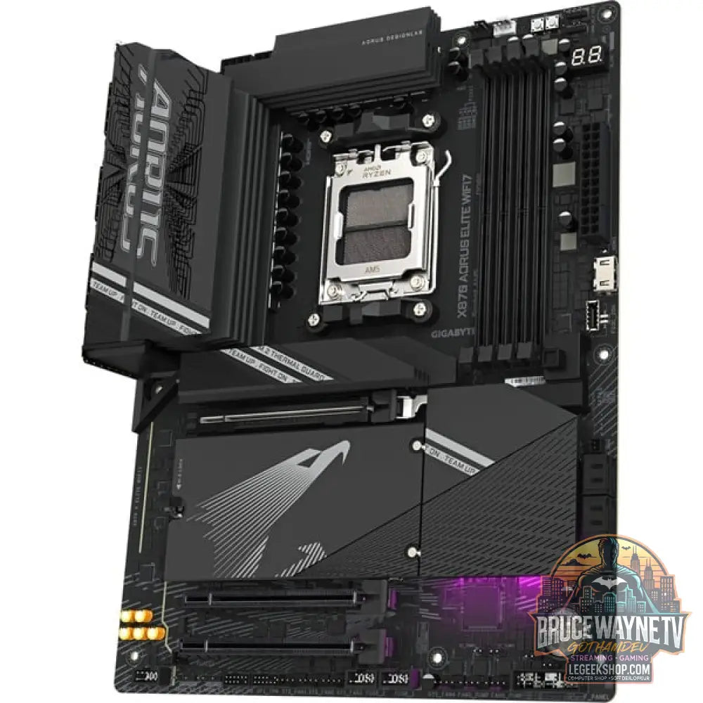 GIGABYTE X870 AORUS ELITE WIFI7, carte mère - GIGABYTE - vue 4