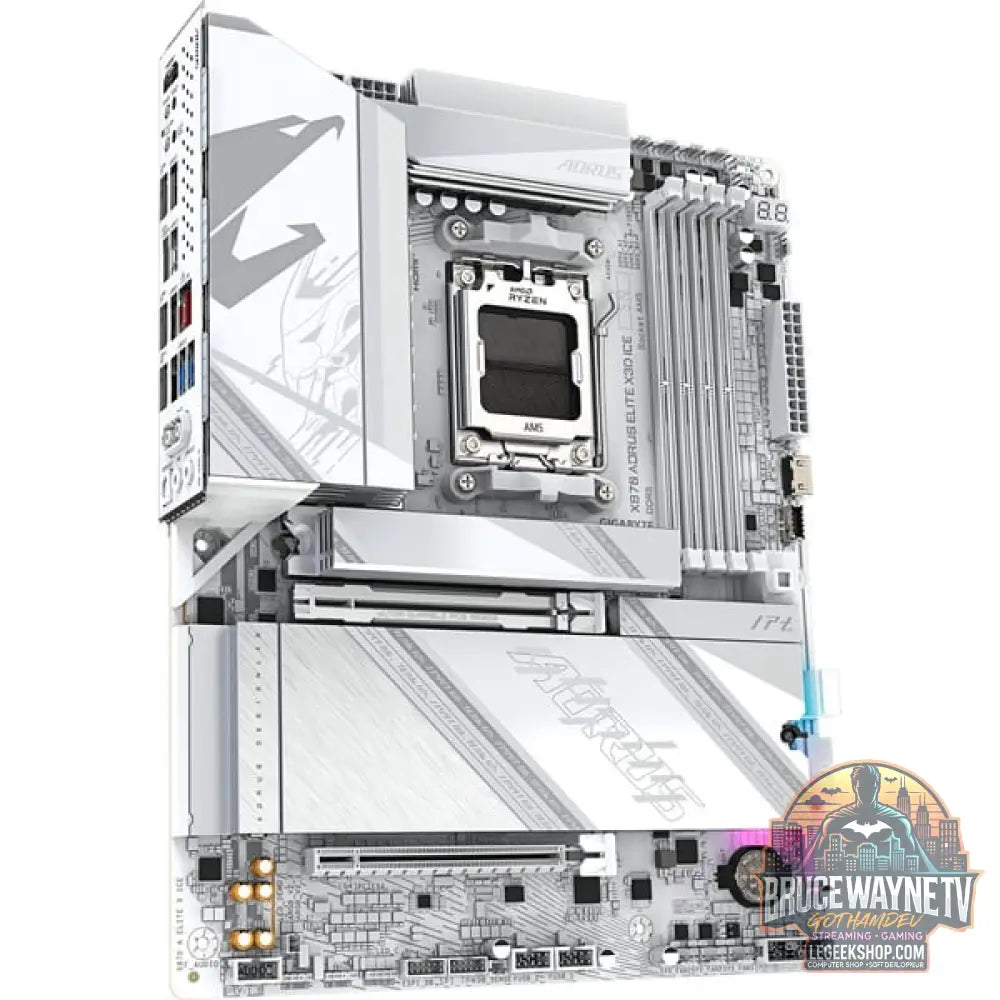 GIGABYTE X870 AORUS ELITE X3D ICE, carte mère - GIGABYTE - vue 4