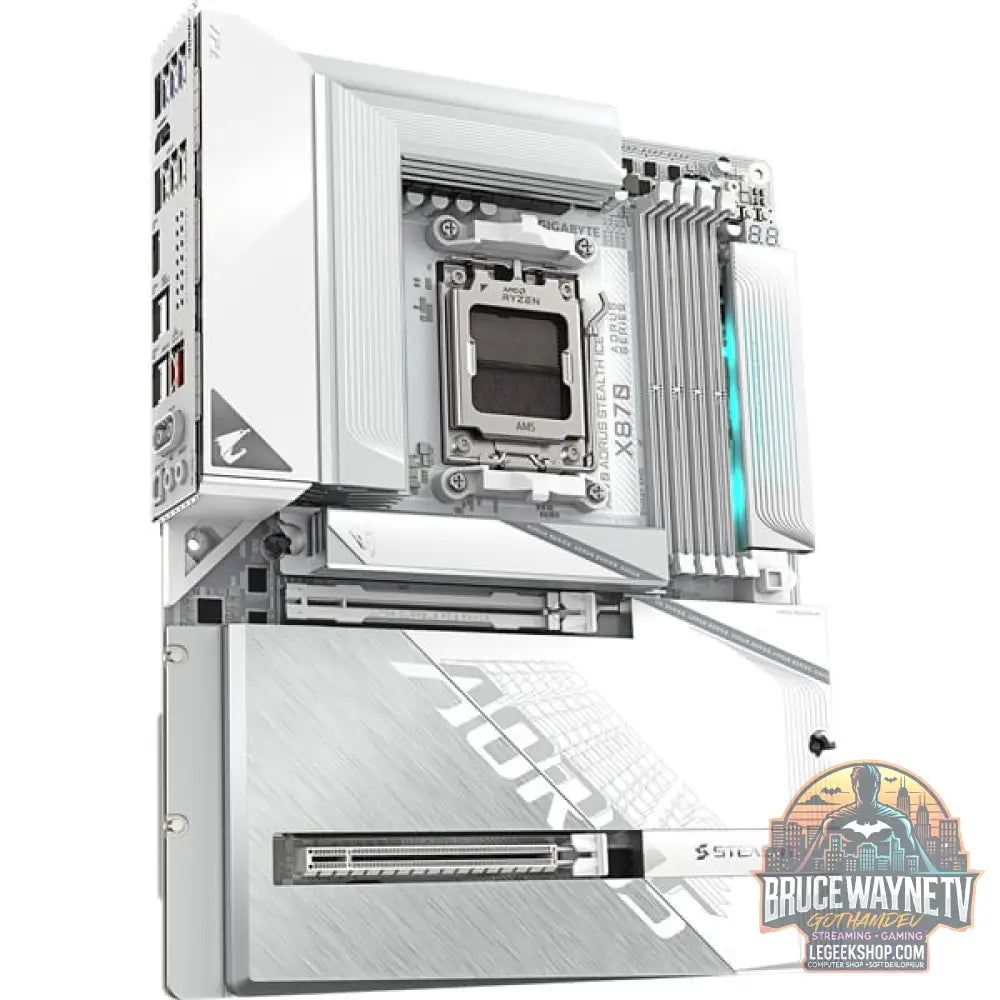 GIGABYTE X870 AORUS STEALTH ICE, carte mère - GIGABYTE - vue 4