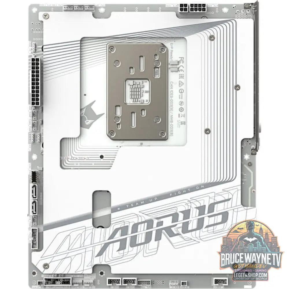 GIGABYTE X870 AORUS STEALTH ICE, carte mère - GIGABYTE - vue 3
