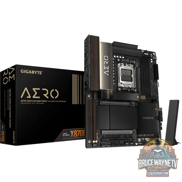 GIGABYTE X870E AERO X3D DARK WOOD, carte mère - GIGABYTE
