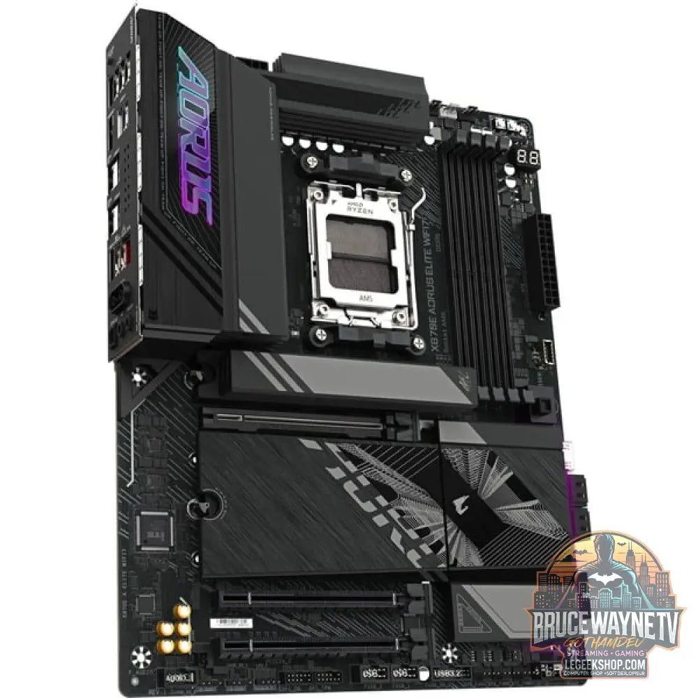 GIGABYTE X870E AORUS ELITE WIFI7, carte mère - GIGABYTE - vue 3