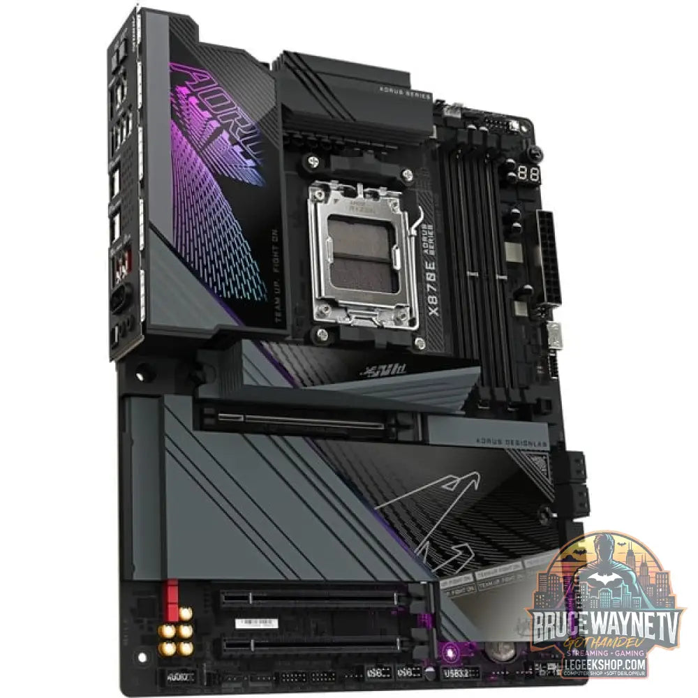 GIGABYTE X870E AORUS MASTER, carte mère - GIGABYTE - vue 3
