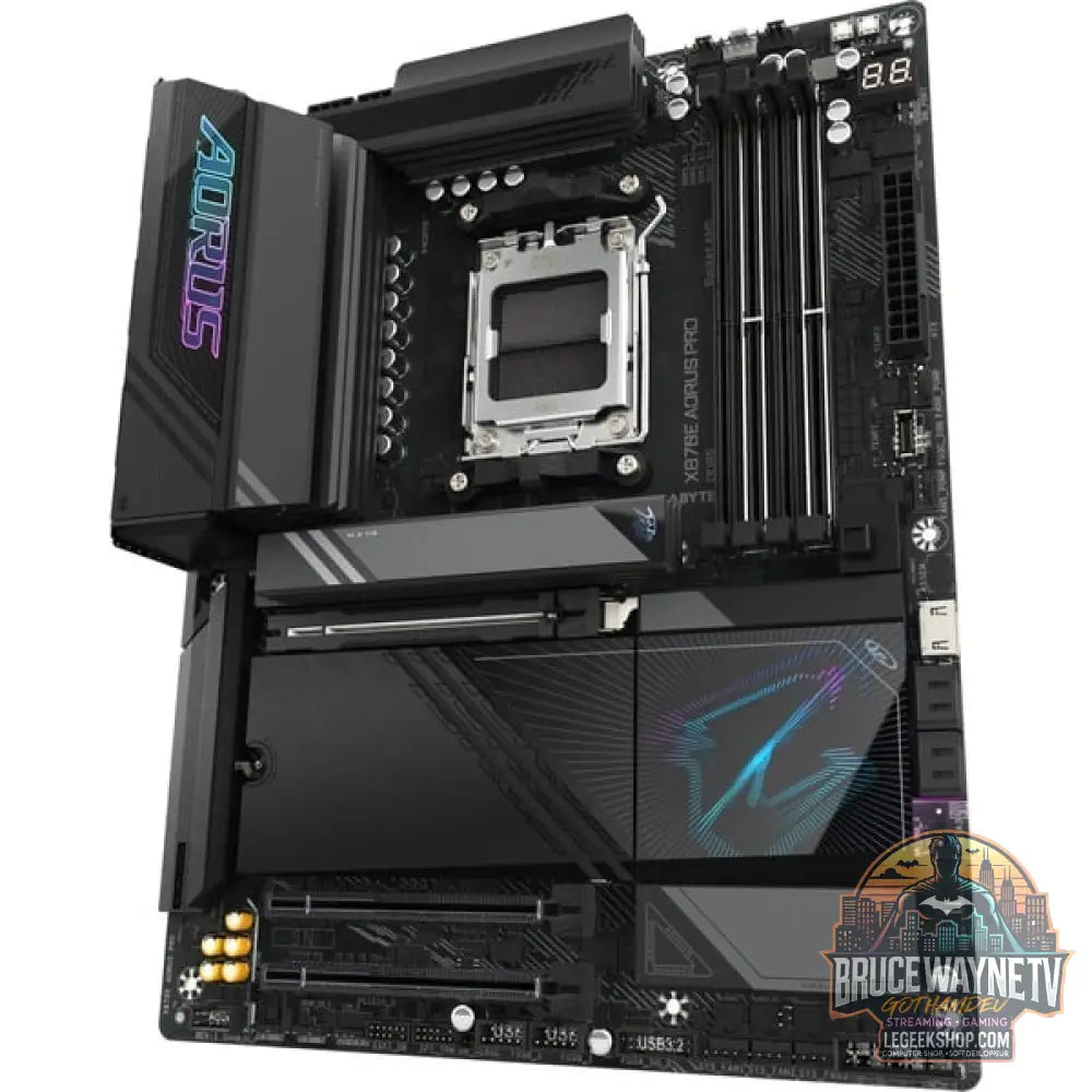 GIGABYTE X870E AORUS PRO, carte mère - GIGABYTE - vue 4