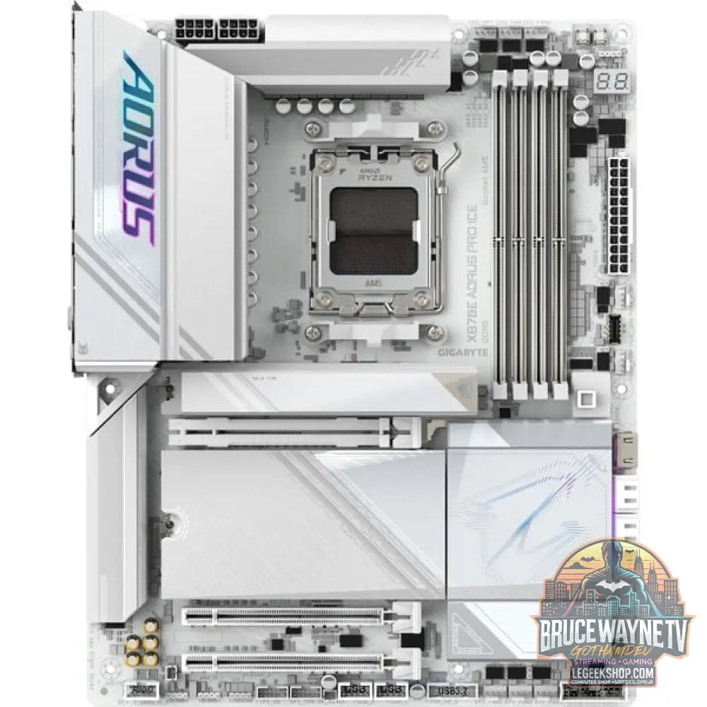GIGABYTE X870E AORUS PRO ICE, carte mère - GIGABYTE - vue 2