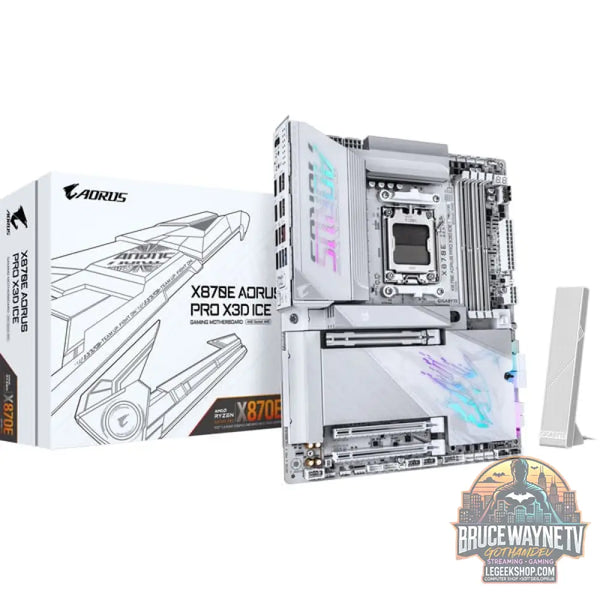 GIGABYTE X870E AORUS PRO X3D ICE, carte mère - GIGABYTE