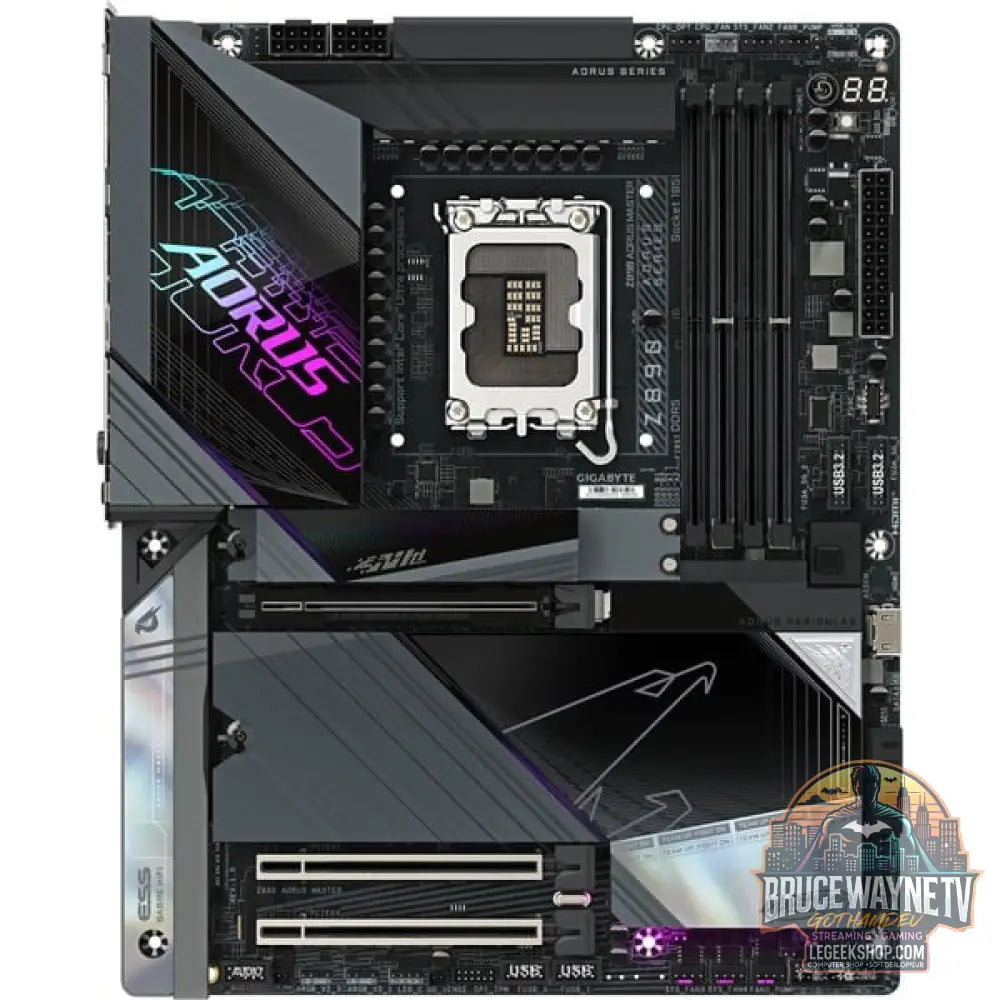 GIGABYTE Z890 AORUS MASTER, carte mère - GIGABYTE - vue 2