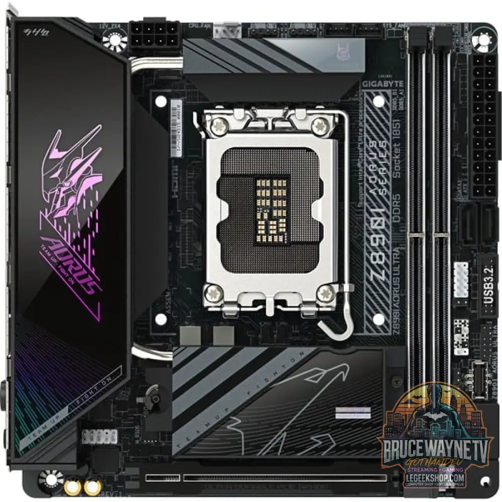 GIGABYTE Z890I AORUS ULTRA, carte mère - GIGABYTE - vue 2