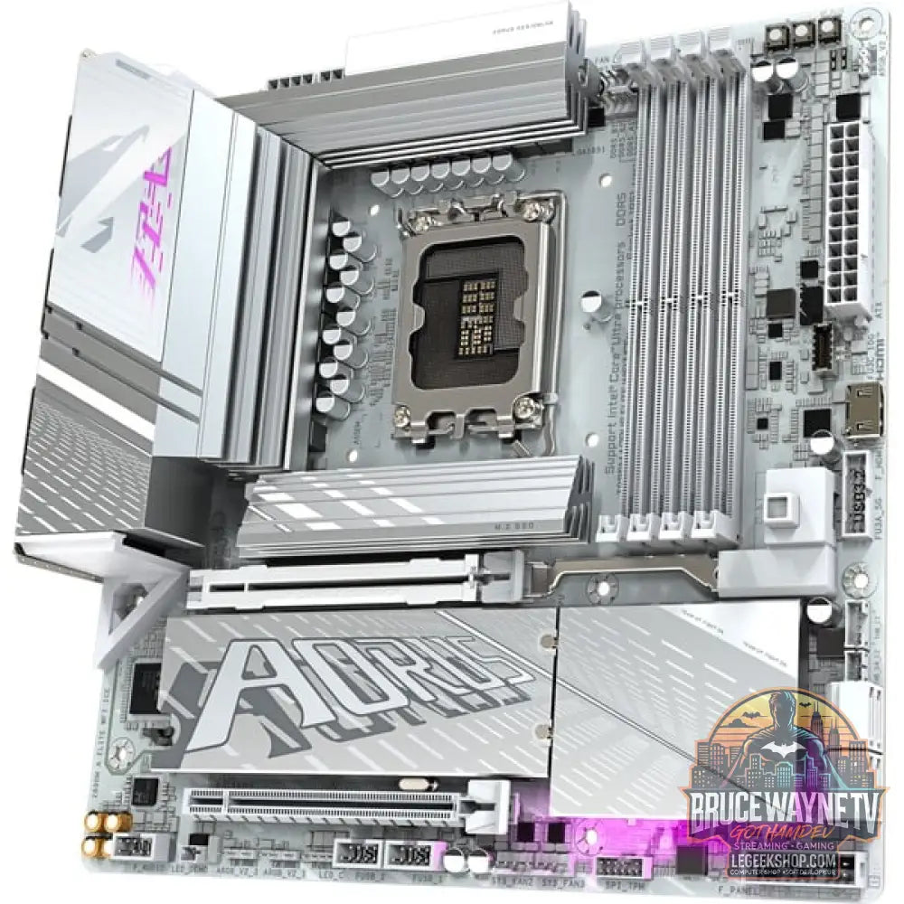 GIGABYTE Z890M AORUS ELITE WIFI7 ICE, carte mère - GIGABYTE - vue 4