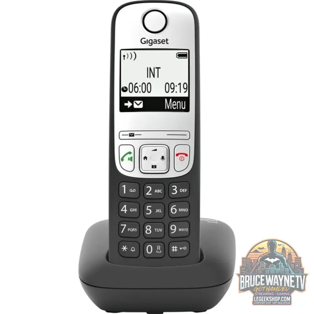 Gigaset A690 A Duo, analoges Telefon noir, DECT, Anrufbeantworter - Gigaset - vue 4
