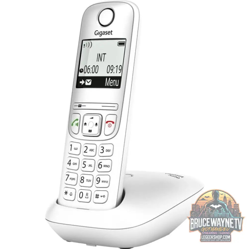 Gigaset A690, analoges Telefon blanc, DECT - Gigaset - vue 3