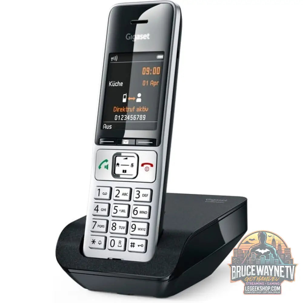 Gigaset COMFORT 500, analoges Telefon argent/noir - Gigaset - vue 3
