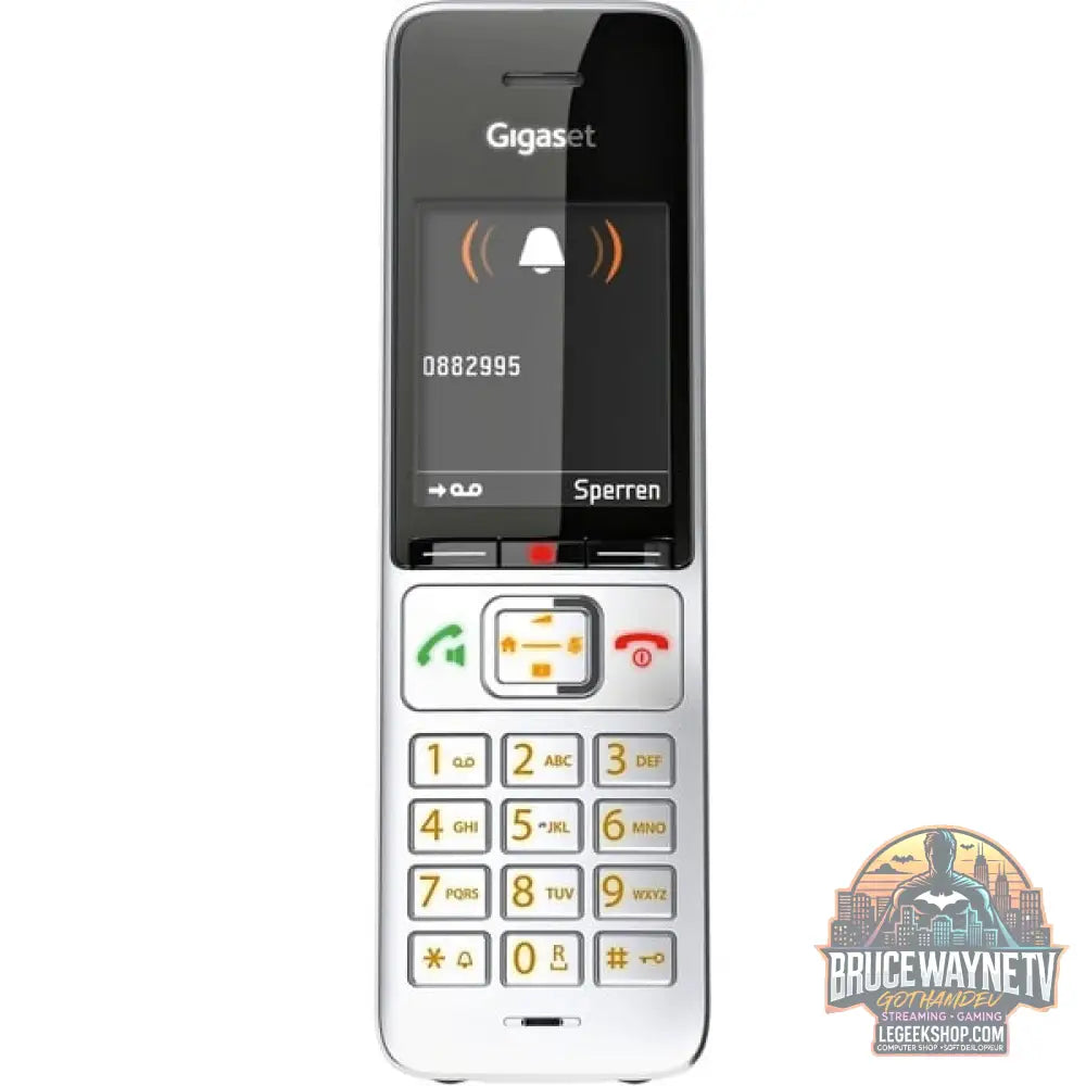 Gigaset COMFORT 500A, analoges Telefon argent/noir - Gigaset - vue 4