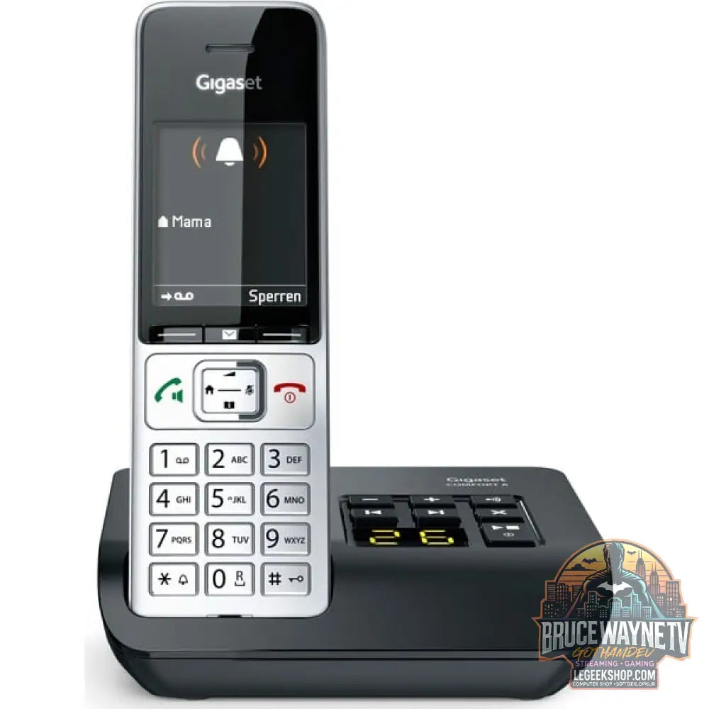 Gigaset COMFORT 500A, analoges Telefon argent/noir - Gigaset - vue 2