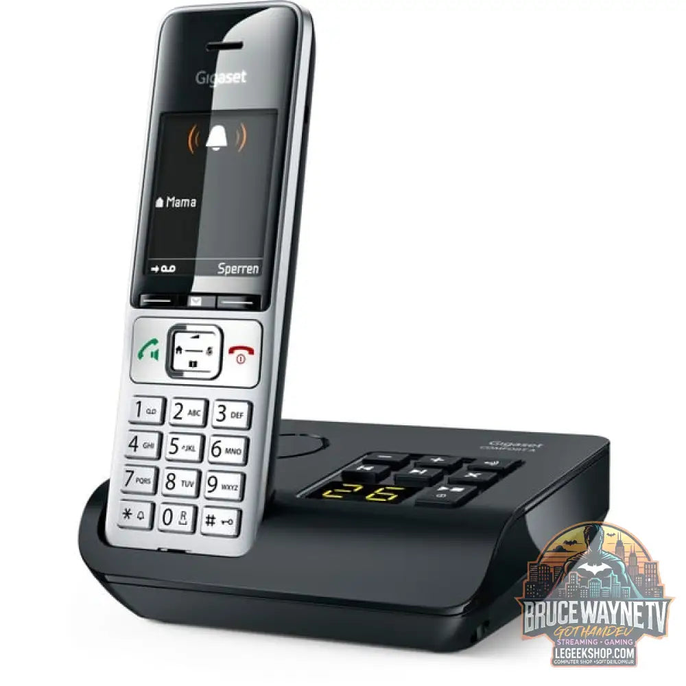 Gigaset COMFORT 500A, analoges Telefon argent/noir - Gigaset - vue 3